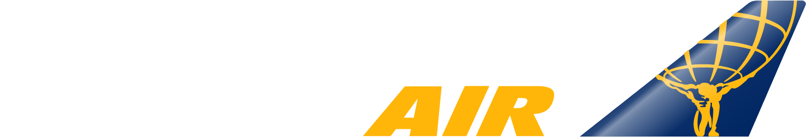 Atlas Air Worldwide Holdings Logo groß für dunkle Hintergründe (transparentes PNG)