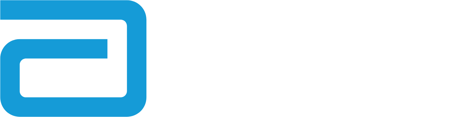 Abbott Laboratories (Pakistan) Logo groß für dunkle Hintergründe (transparentes PNG)