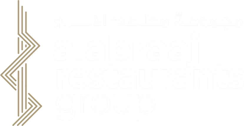 Al Abraaj Restaurants Group logo fulle size on a dark background (transparent PNG)