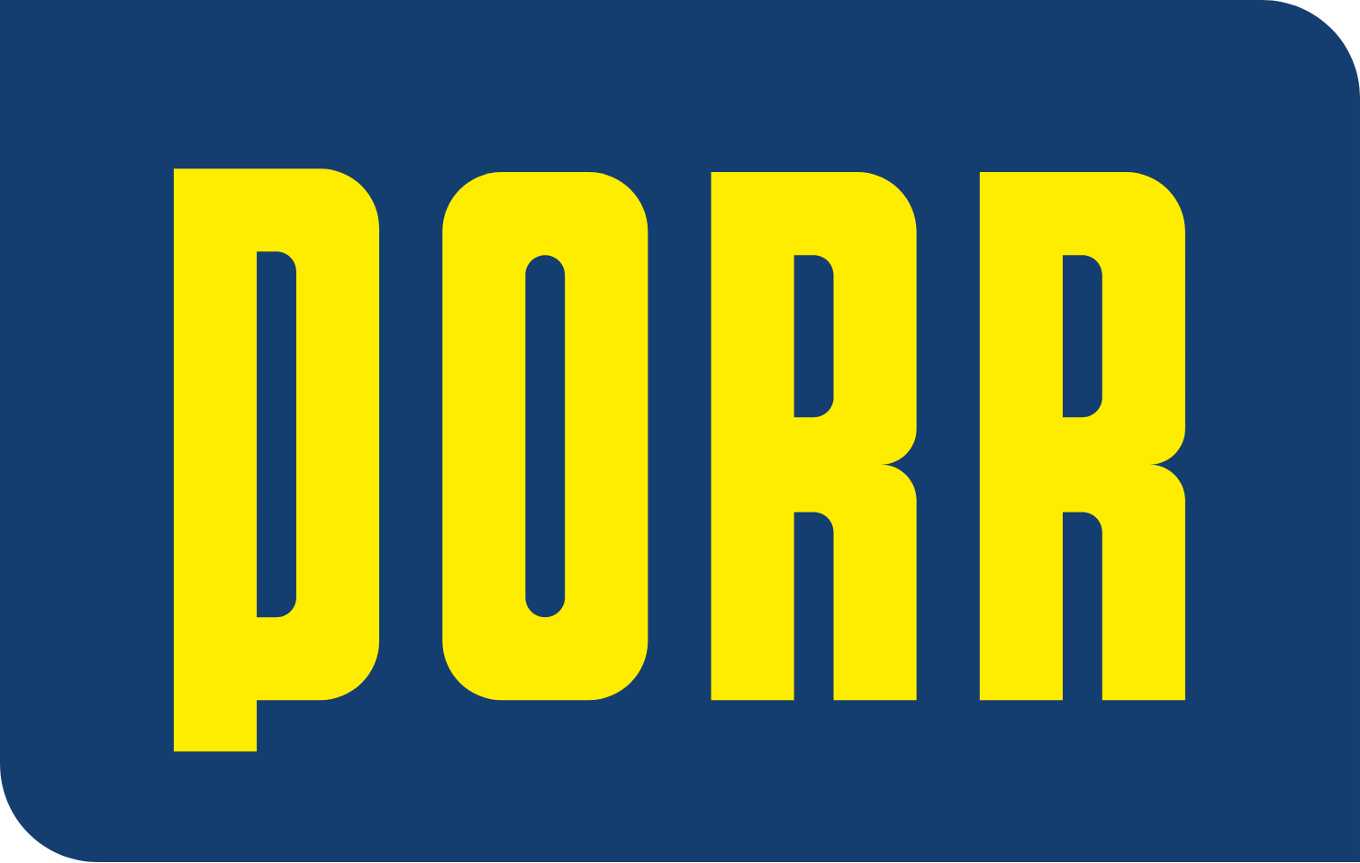 PORR logo (PNG transparent)