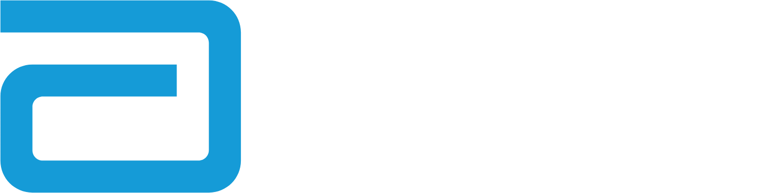 Abbott Laboratories logo large for dark backgrounds (transparent PNG)