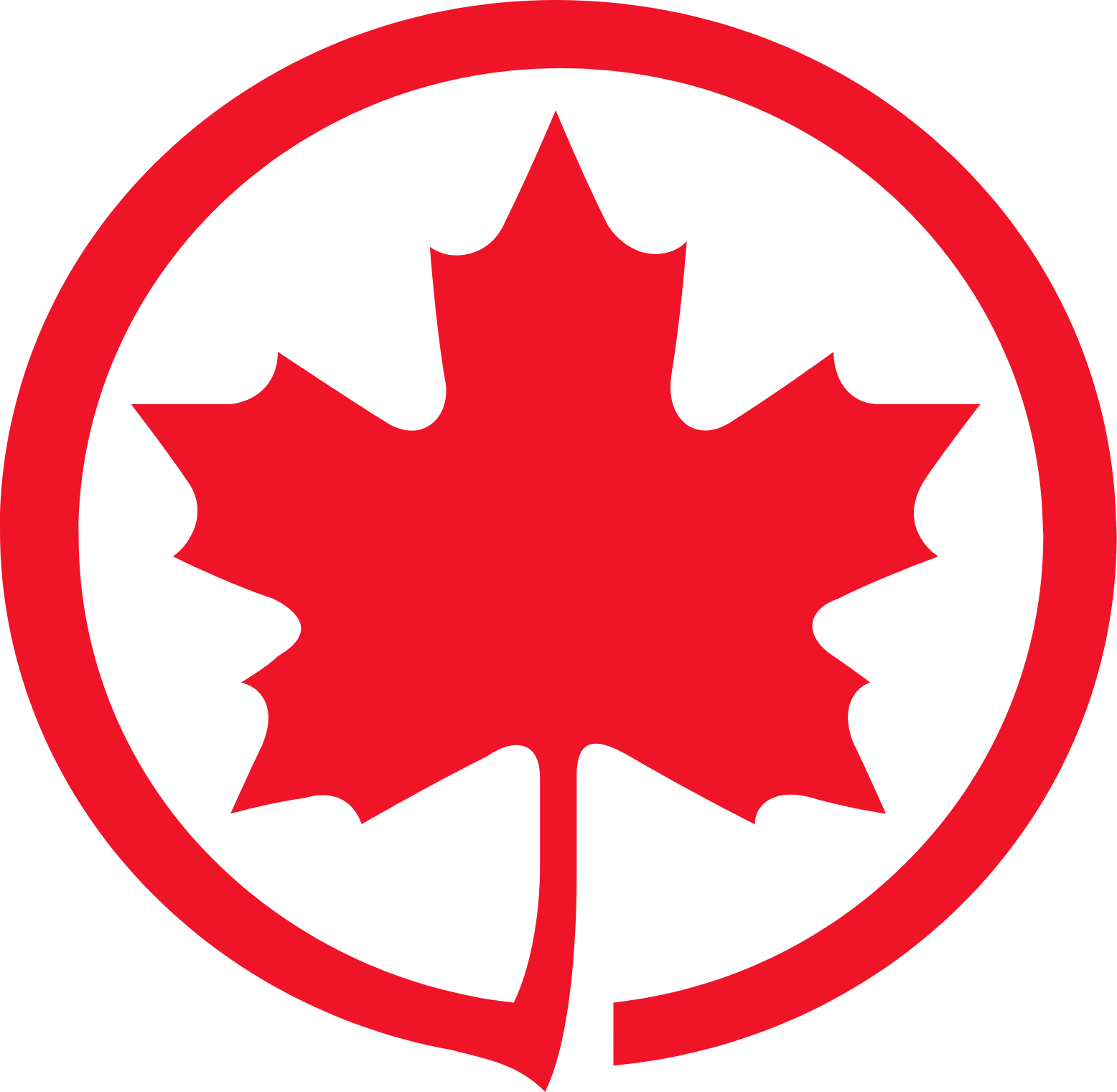 Air Canada logo (PNG transparent)