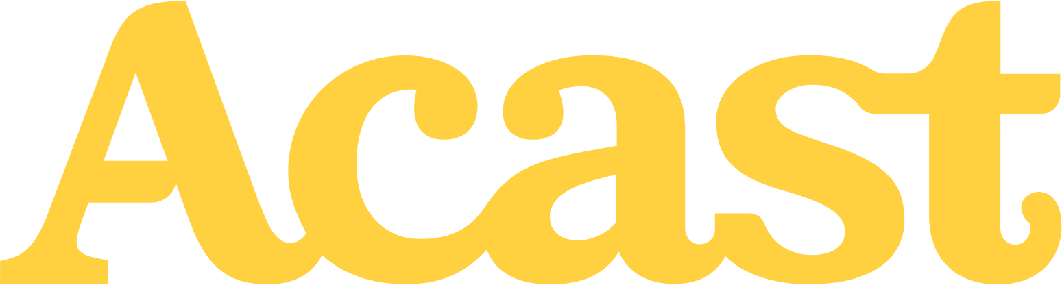 Acast AB logo large (transparent PNG)