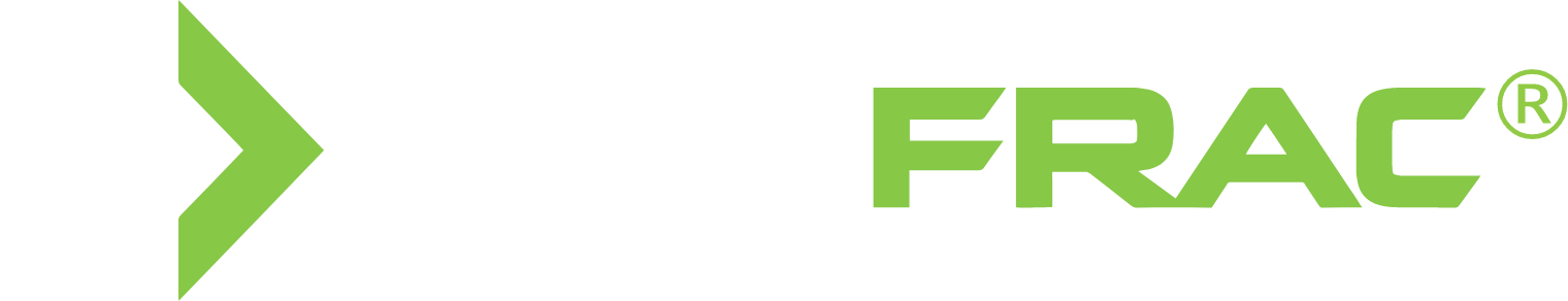 ProFrac logo grand pour les fonds sombres (PNG transparent)