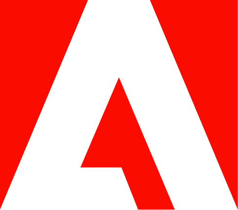 Adobe logo (transparent PNG)