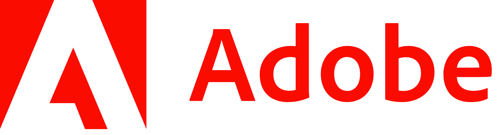 Adobe logo large (transparent PNG)