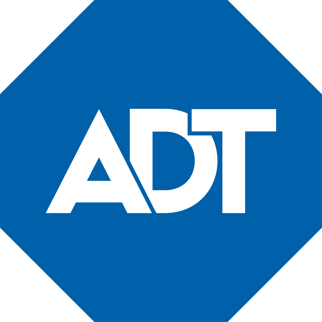 ADT logo in transparent PNG format