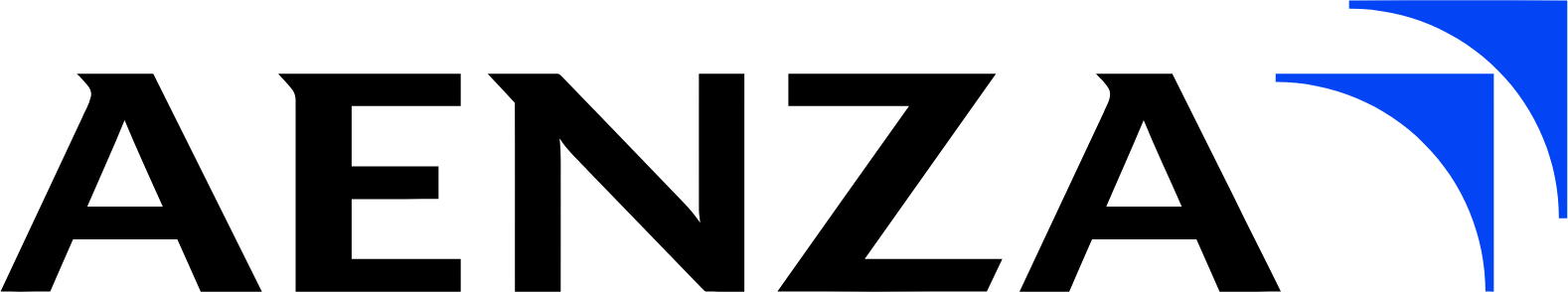 Aenza logo large (transparent PNG)