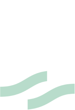 Arctic Fish Holding logo pour fonds sombres (PNG transparent)