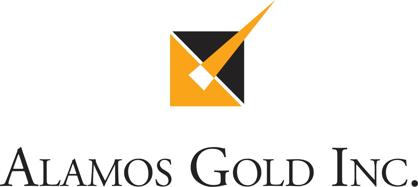 Alamos Gold logo large (transparent PNG)