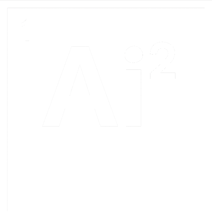 AIAI Holdings Corporation logo pour fonds sombres (PNG transparent)