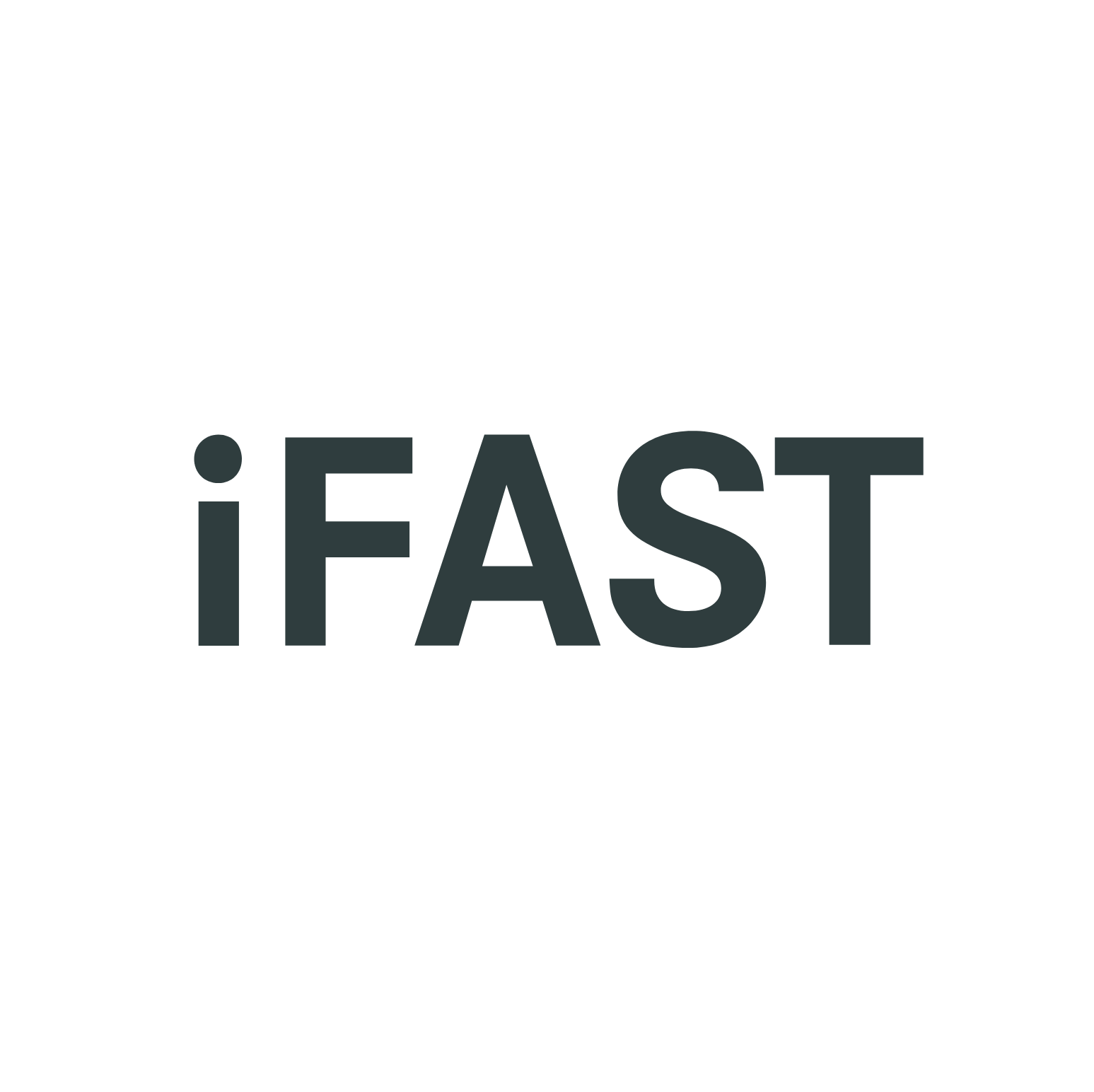 iFAST Corporation Logo für dunkle Hintergründe (transparentes PNG)