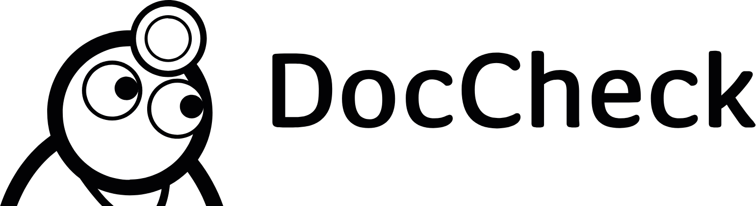 DocCheck logo large (transparent PNG)