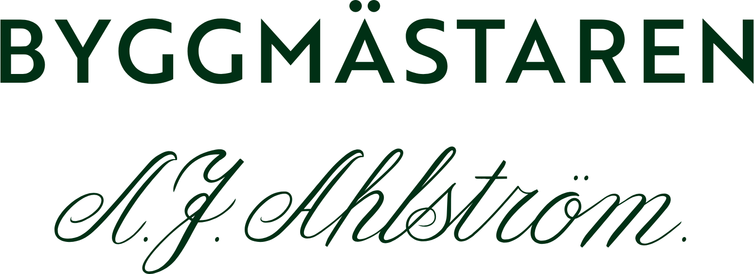 Byggmästare Anders J Ahlström logo large (transparent PNG)