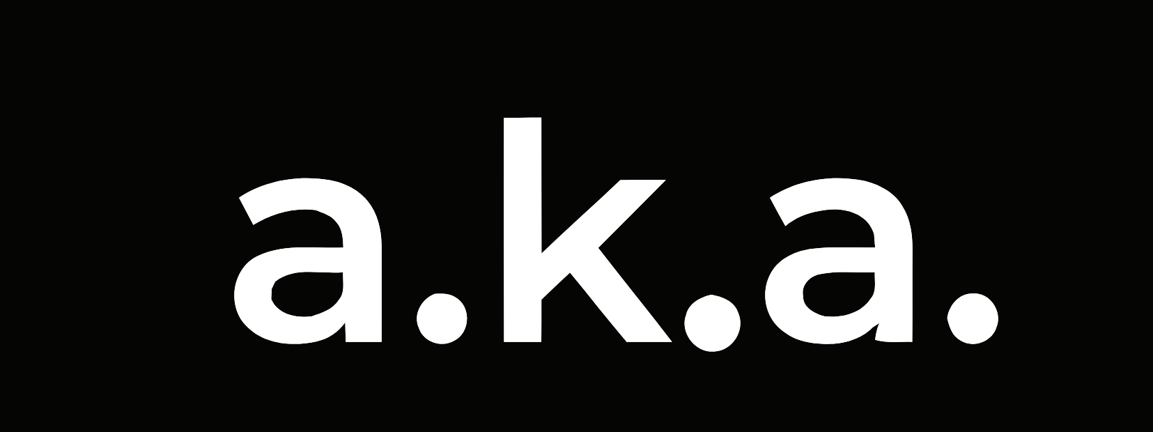 a.k.a. Brands logo (transparent PNG)