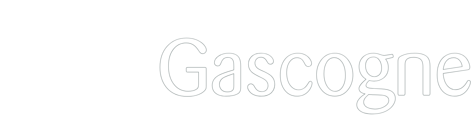 Gascogne Groupe Logo groß für dunkle Hintergründe (transparentes PNG)