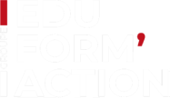 Eduform'action logo on a dark background (transparent PNG)