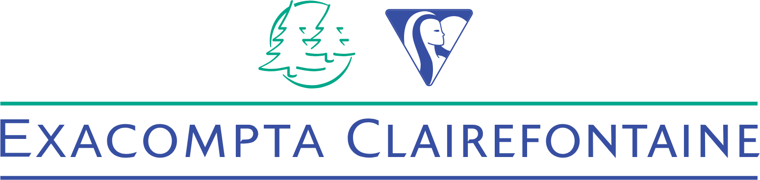 Exacompta Clairefontaine logo large (transparent PNG)