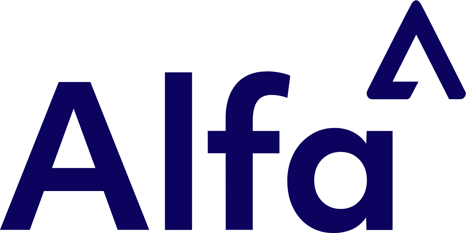 Alfa Financial Software logo large (transparent PNG)