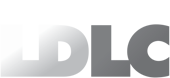 Groupe LDLC logo on a dark background (transparent PNG)