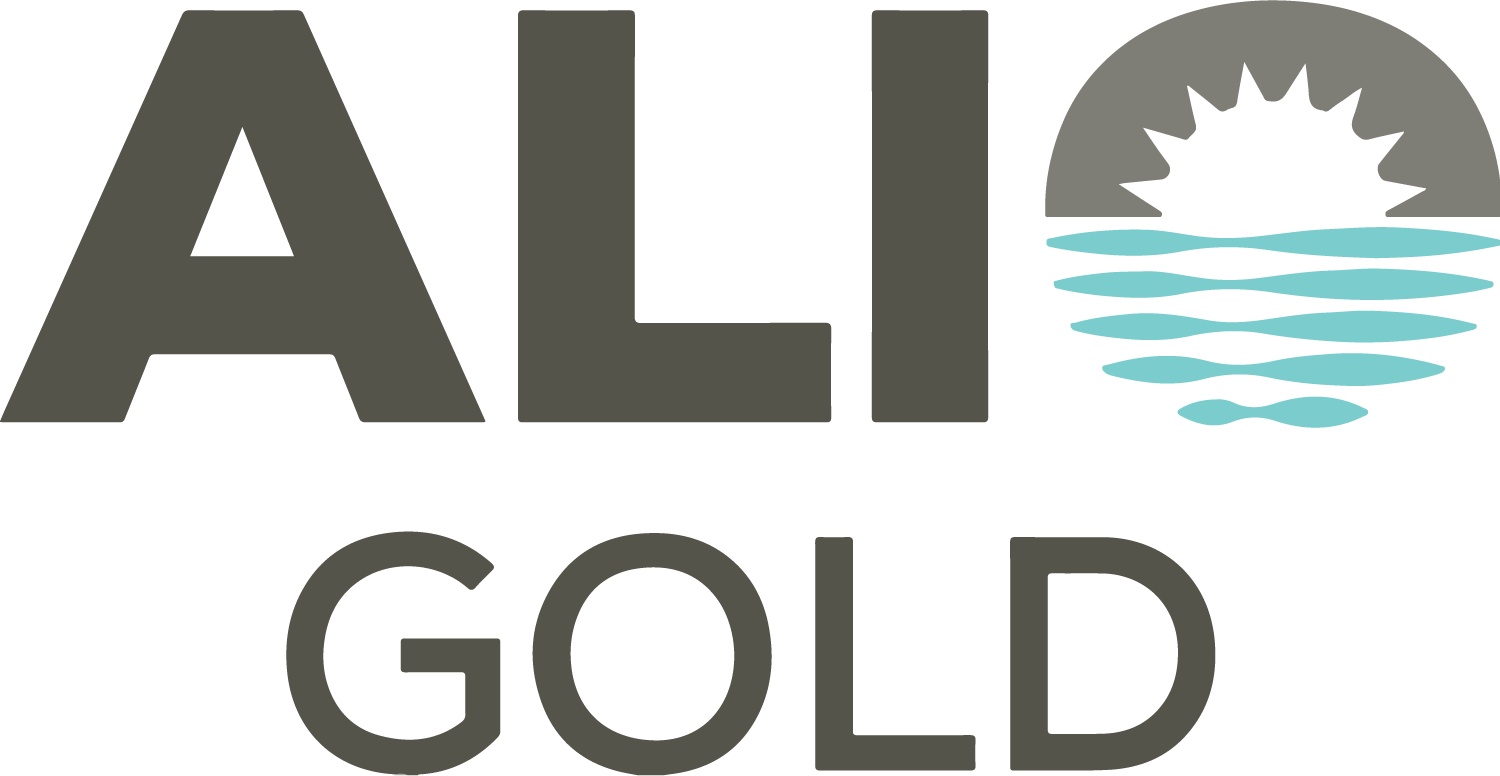 Alio Gold logo large (transparent PNG)