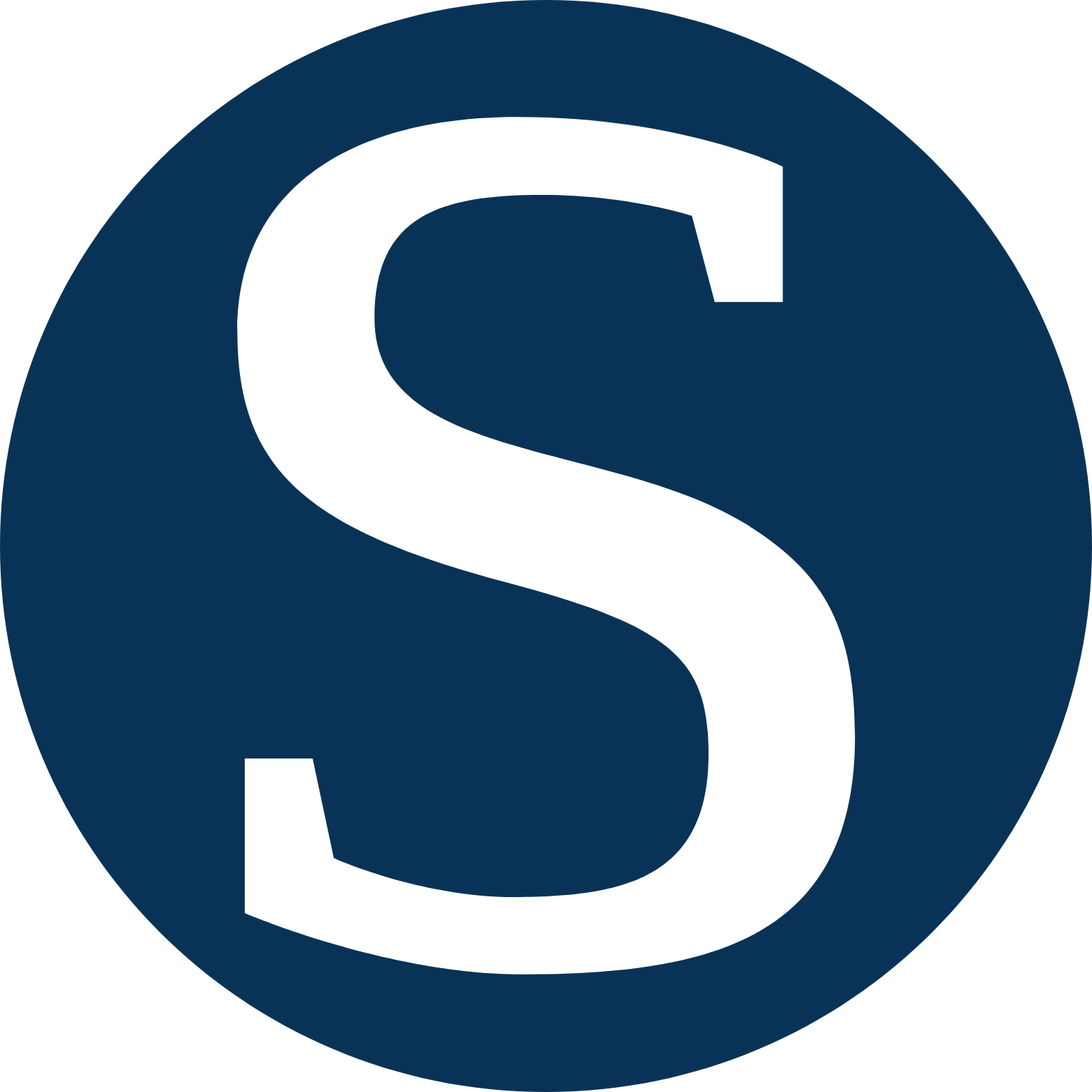 AL Sydbank A/S logo on a dark background (transparent PNG)