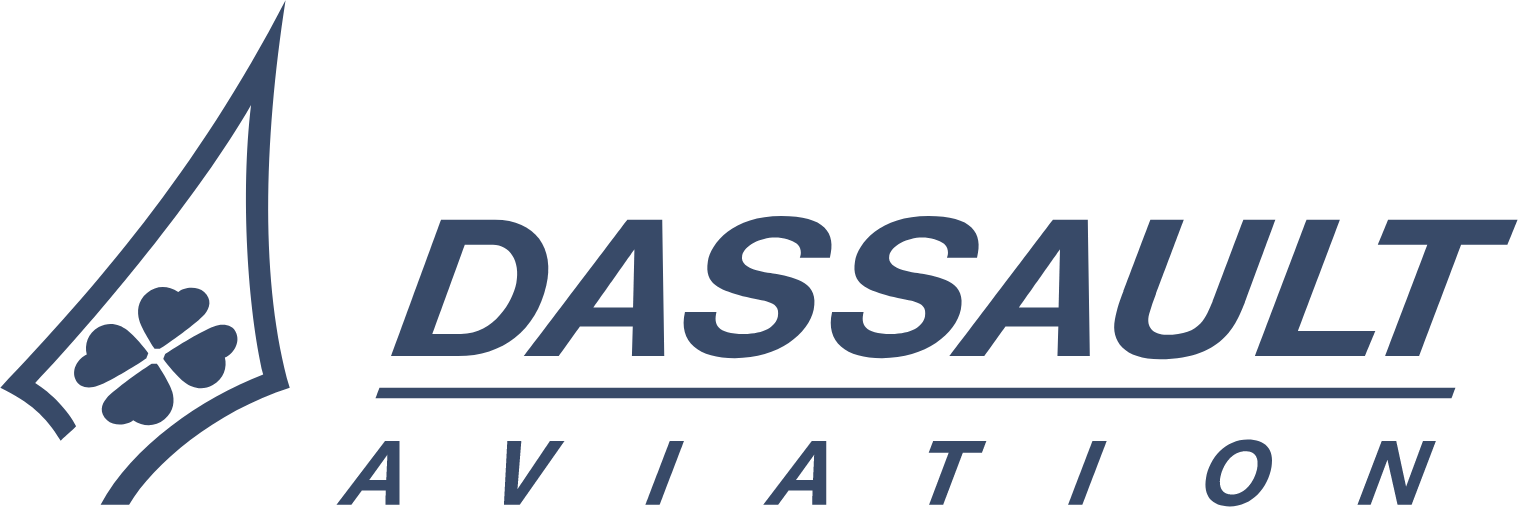 Dassault Aviation logo large (transparent PNG)