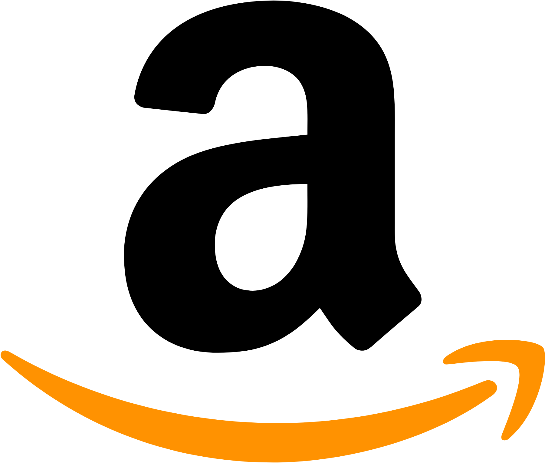 Logo de Amazon aux formats PNG transparent et SVG vectorisé