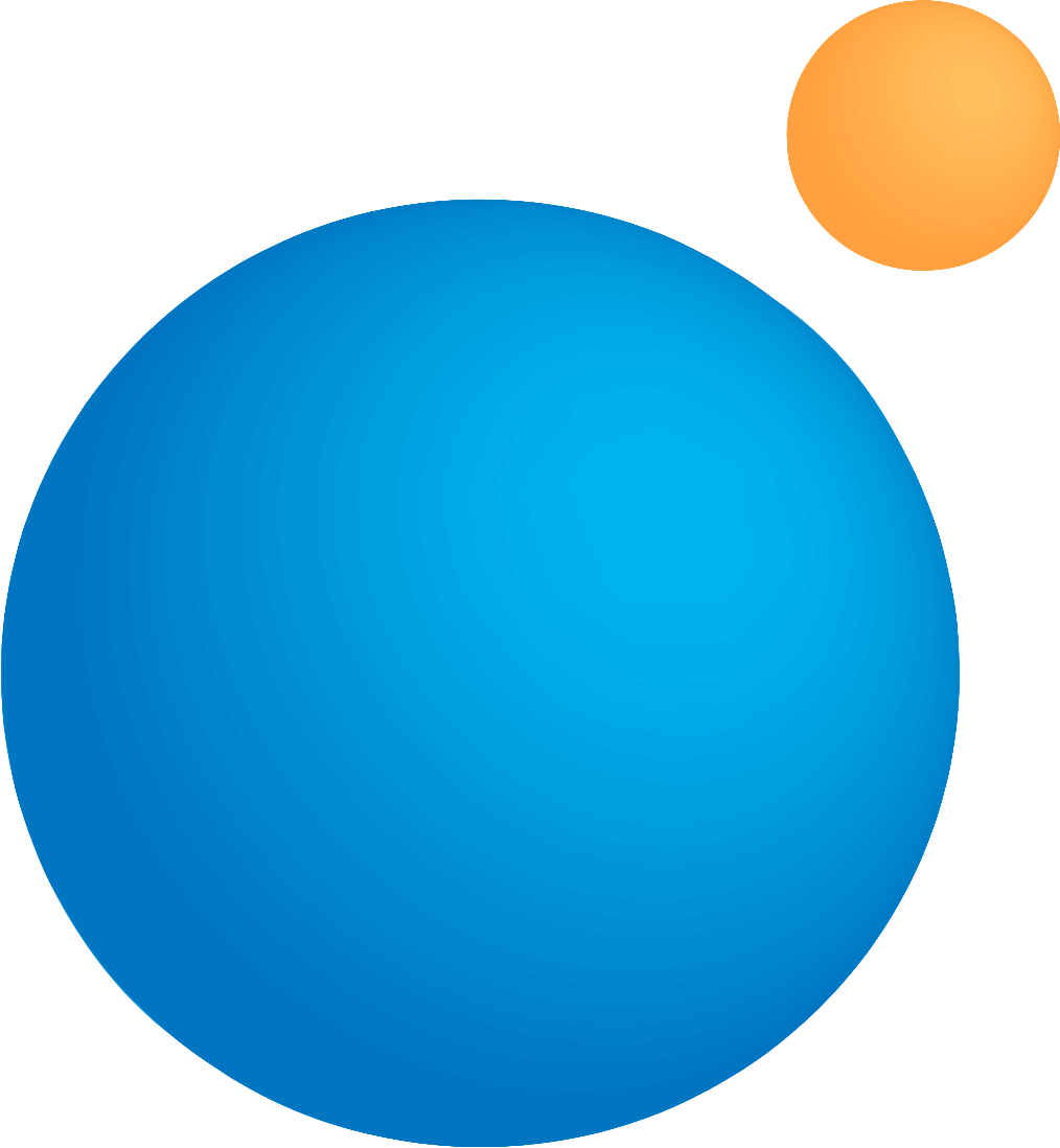 Sphere 3D logo (transparent PNG)