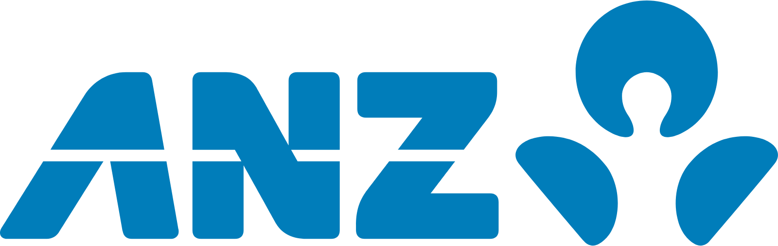 ANZ Bank logo large (transparent PNG)