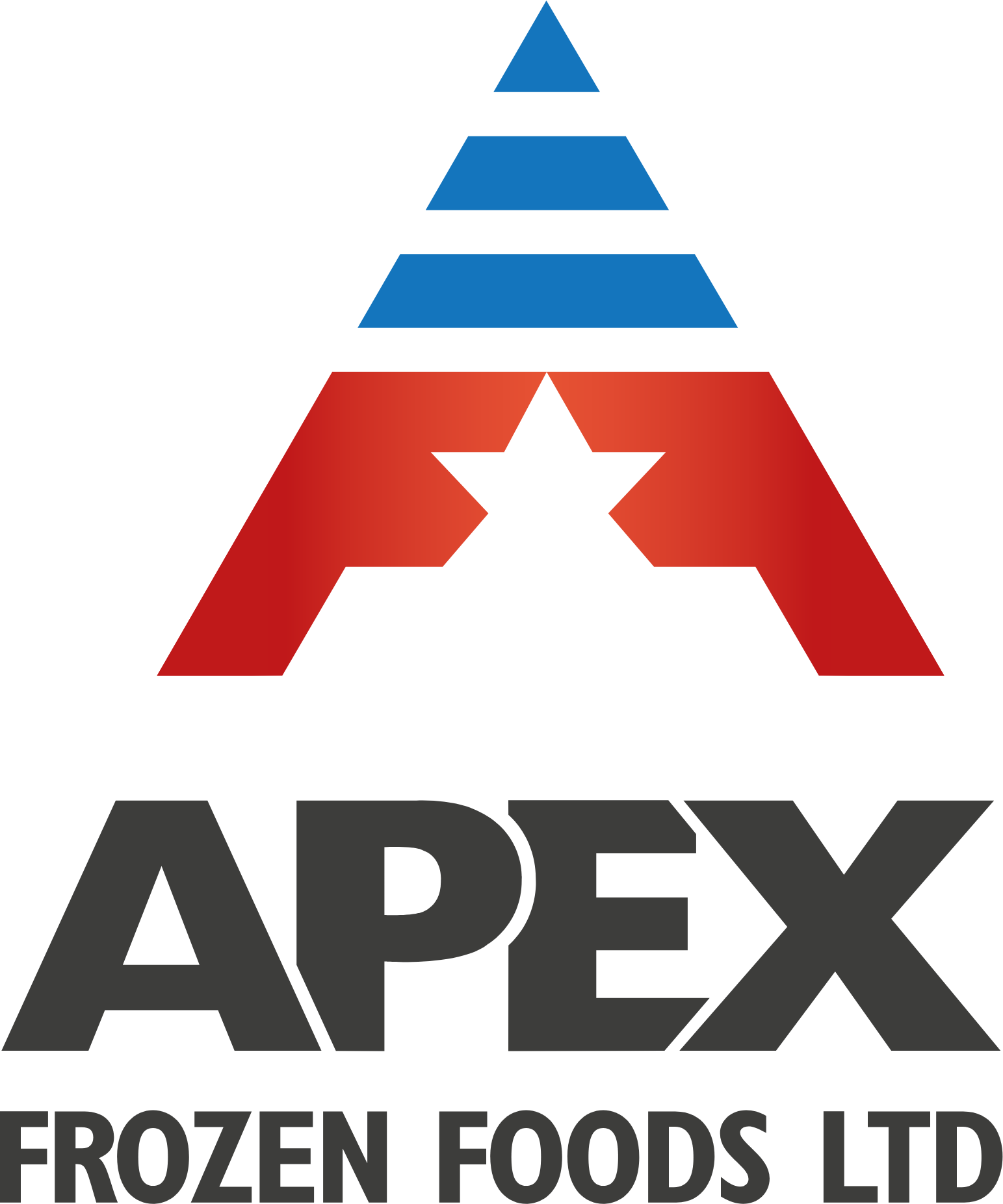 Apex Frozen Foods
 logo large (transparent PNG)