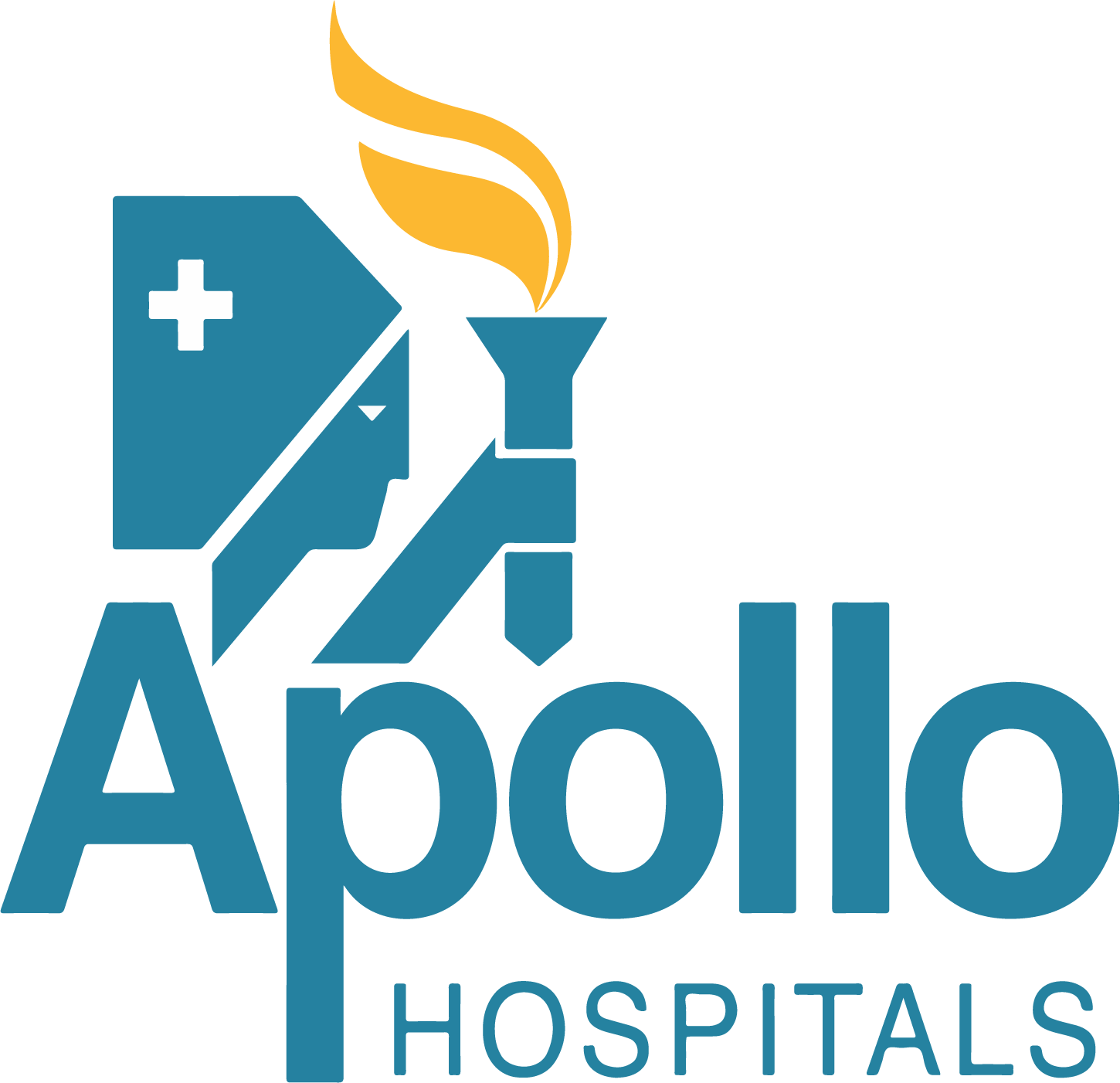 Apollo Hospitals
 logo large (transparent PNG)