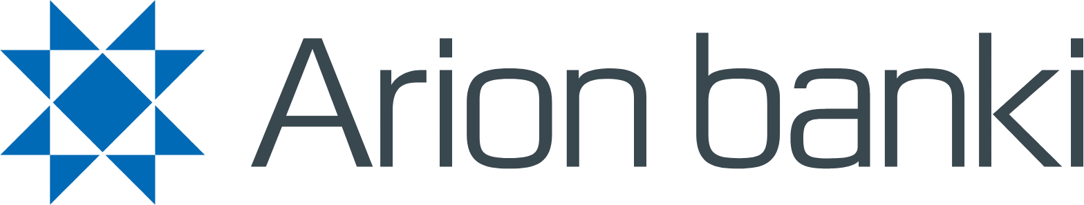 Arion banki logo large (transparent PNG)