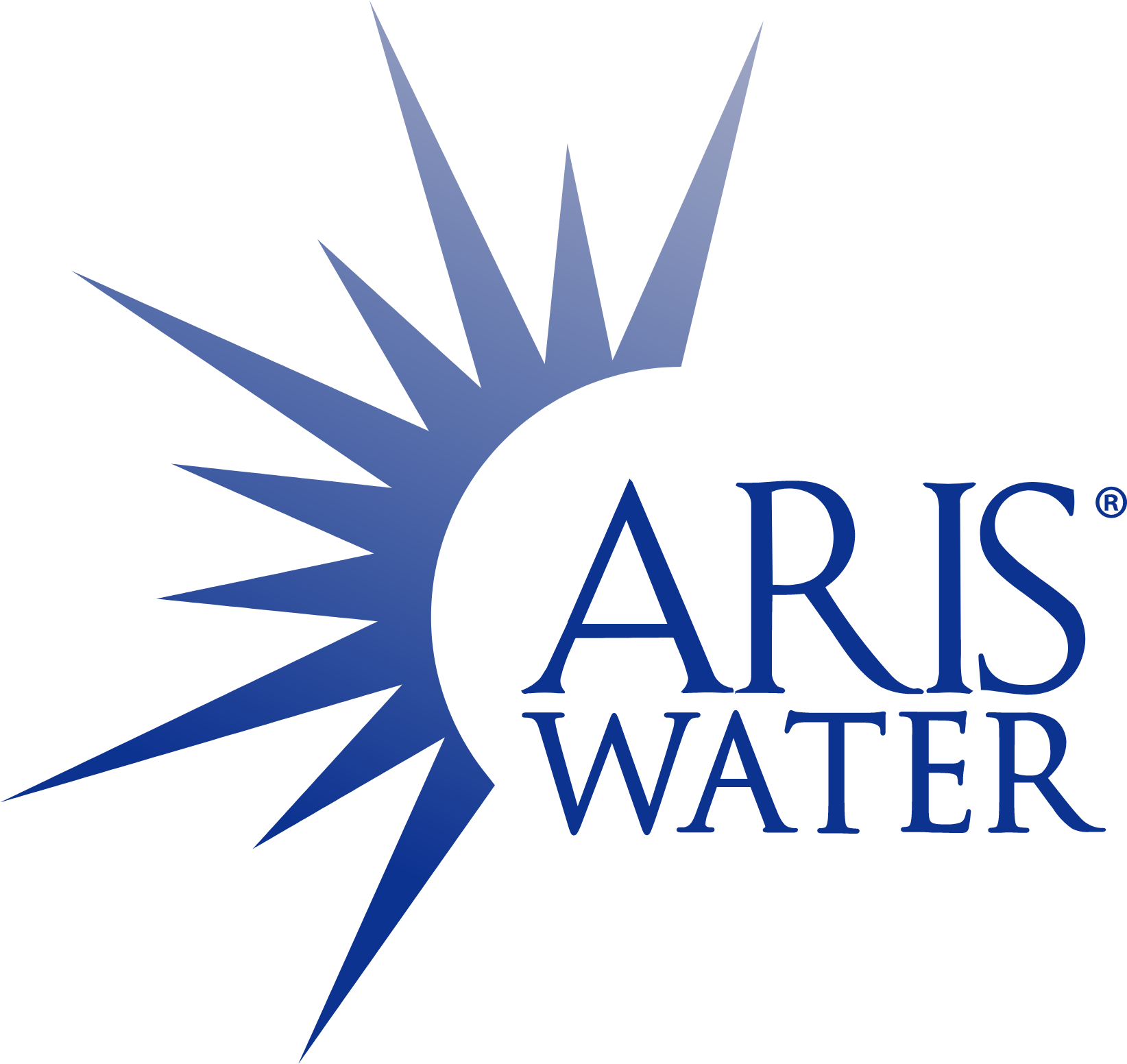 Aris Water Solutions logo in transparent PNG and vectorized SVG formats