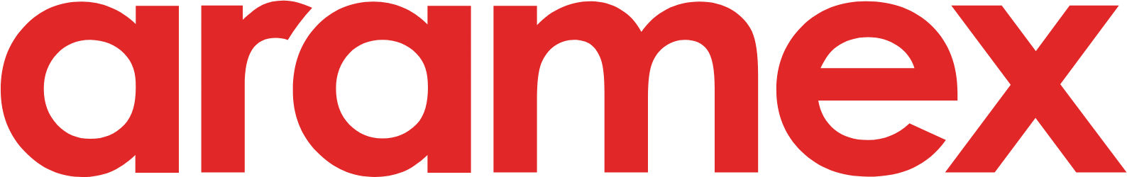 Aramex logo large (transparent PNG)