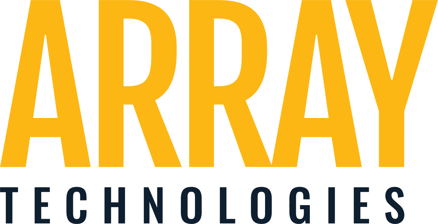 Array Technologies logo in transparent PNG and vectorized SVG formats