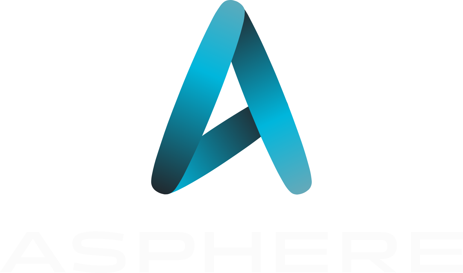 Asphere Innovations logo fulle size on a dark background (transparent PNG)