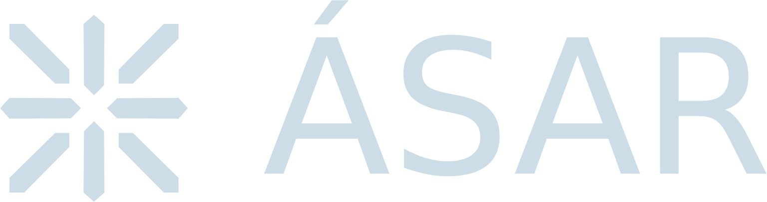 Ásar hf. logo large (transparent PNG)