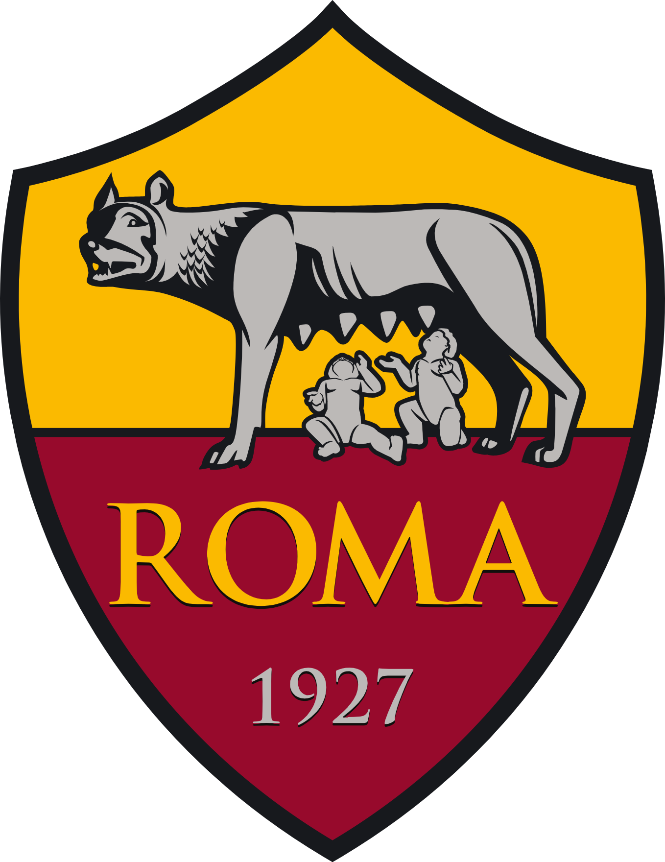 A.S. Roma logo (transparent PNG)