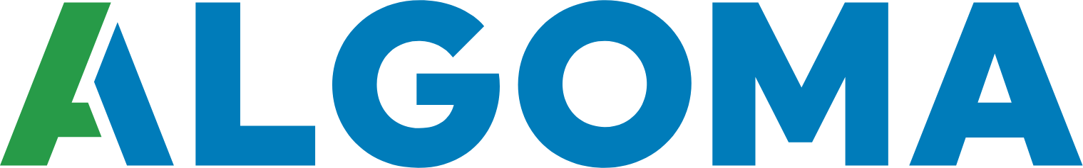 Algoma Steel logo large (transparent PNG)