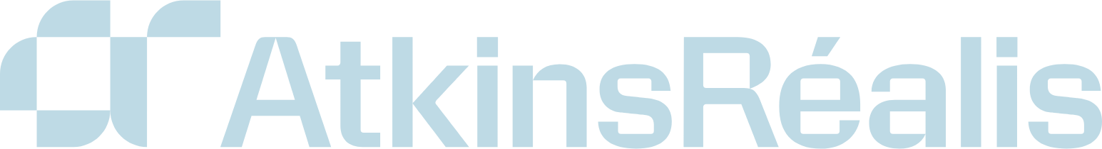 AtkinsRéalis Logo groß für dunkle Hintergründe (transparentes PNG)