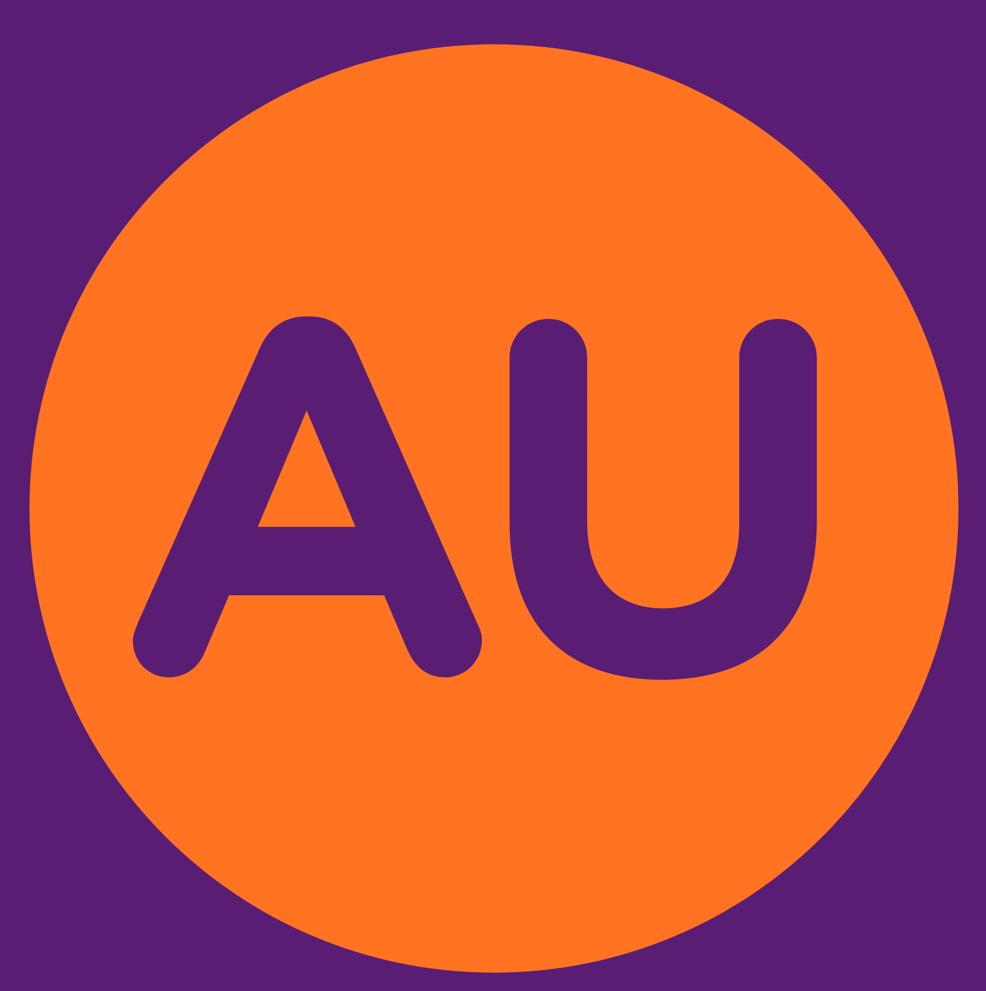 AU Small Finance Bank Logo im PNG-Format mit transparentem Hintergrund