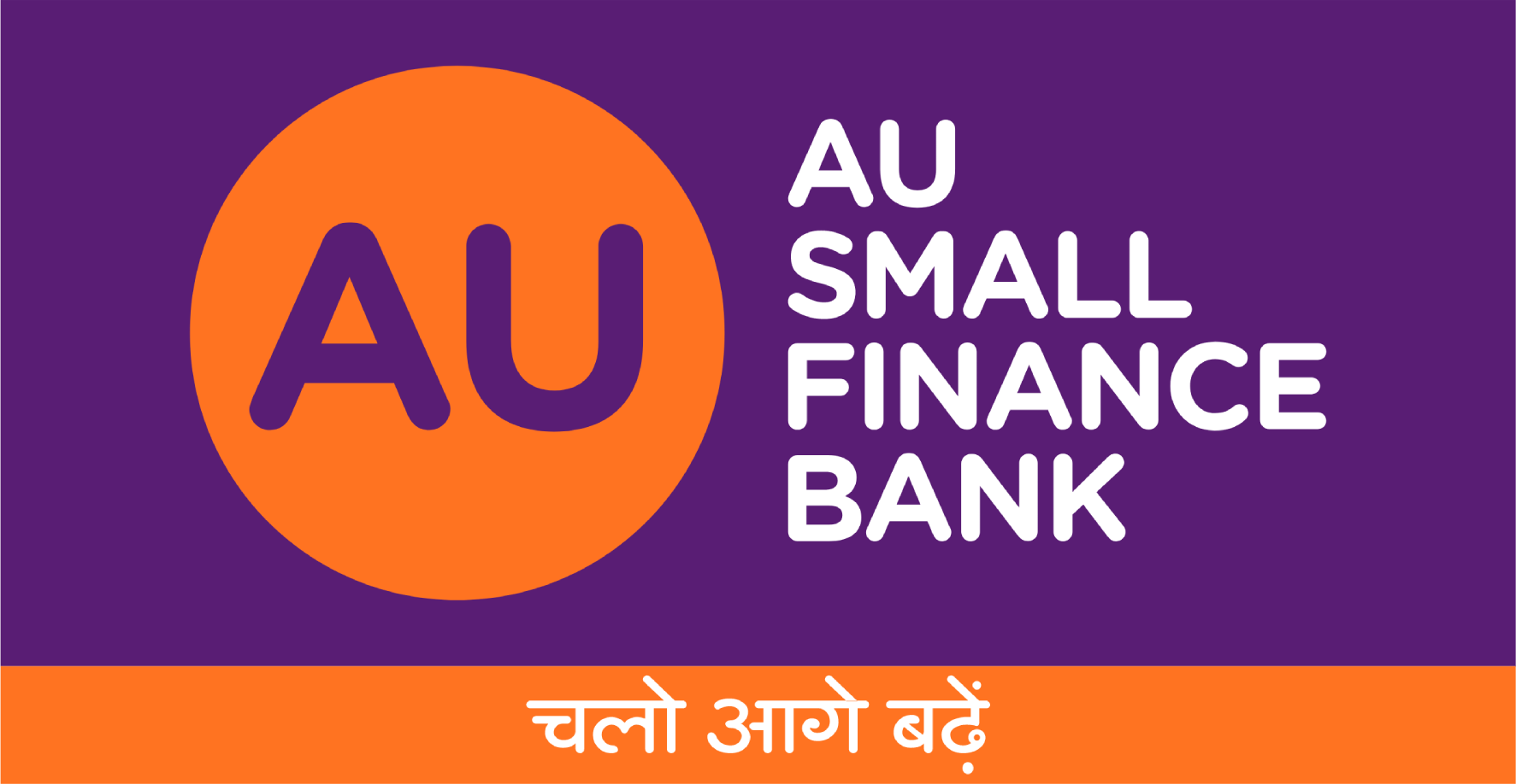 AU Small Finance Bank logo in transparent PNG format