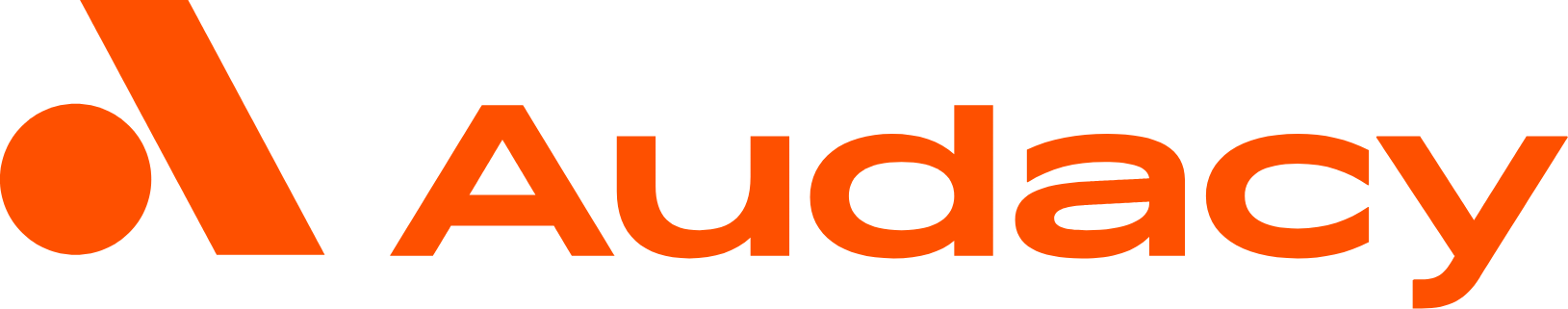 Audacy logo large (transparent PNG)