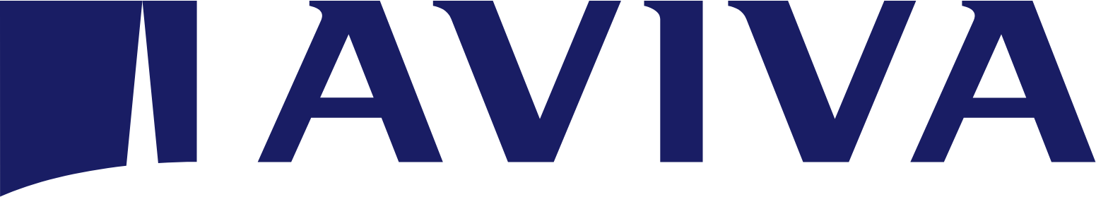 Aviva logo large (transparent PNG)