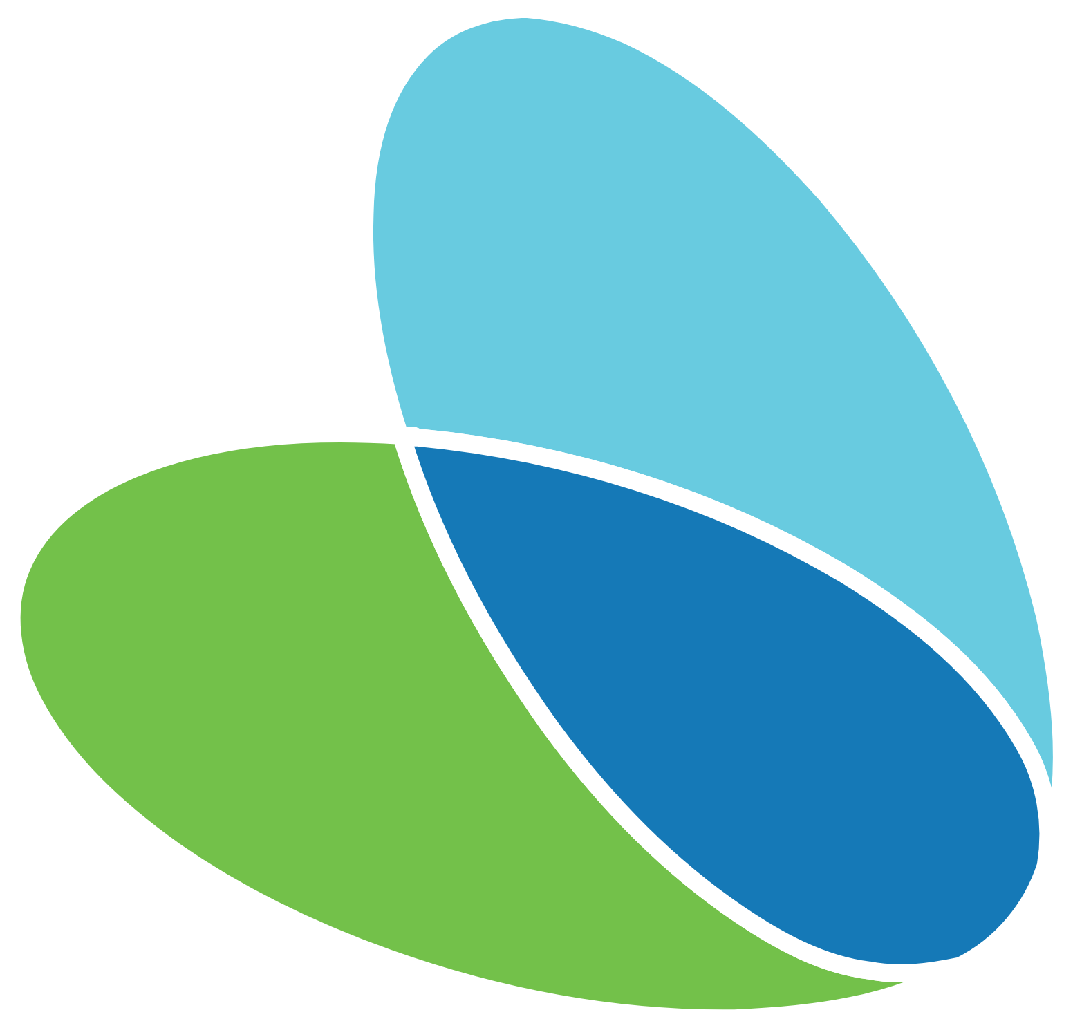 Aveanna Healthcare logo pour fonds sombres (PNG transparent)