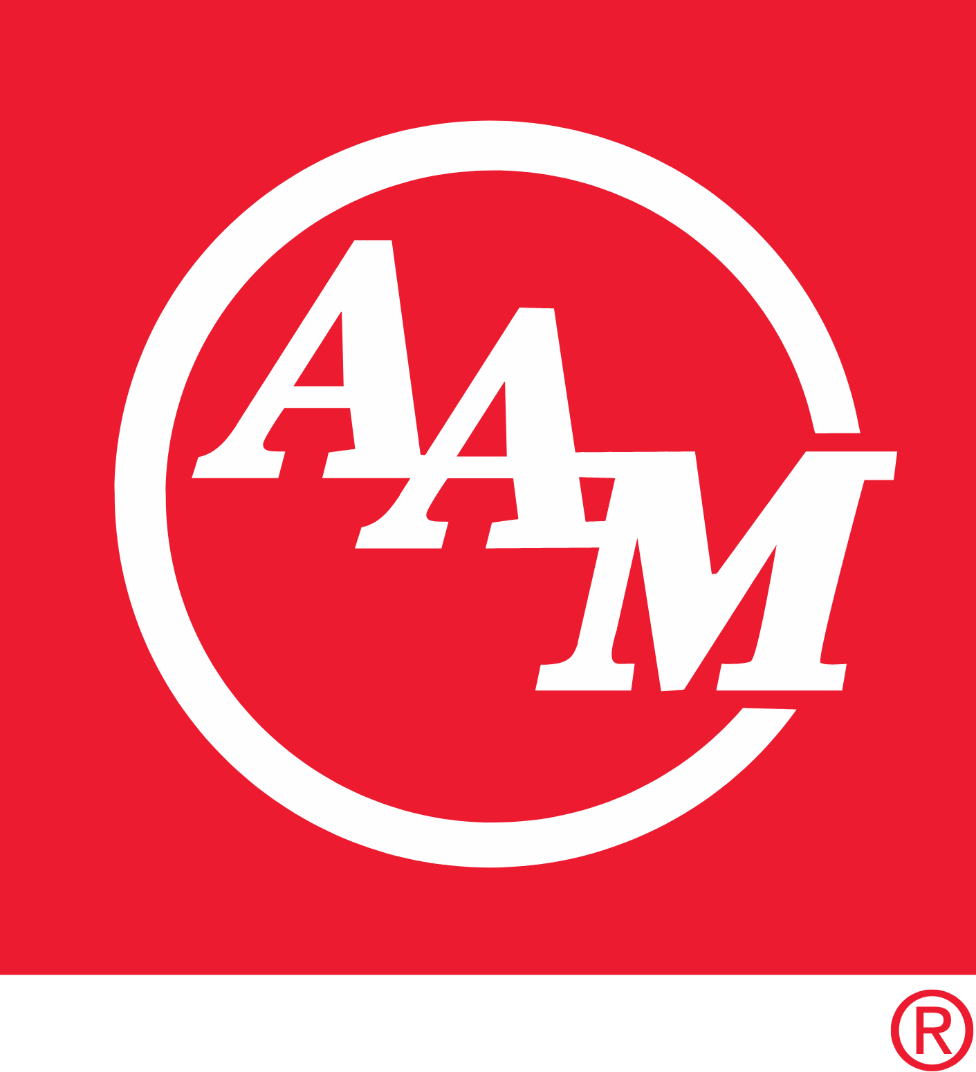 American Axle & Manufacturing logo large (transparent PNG)