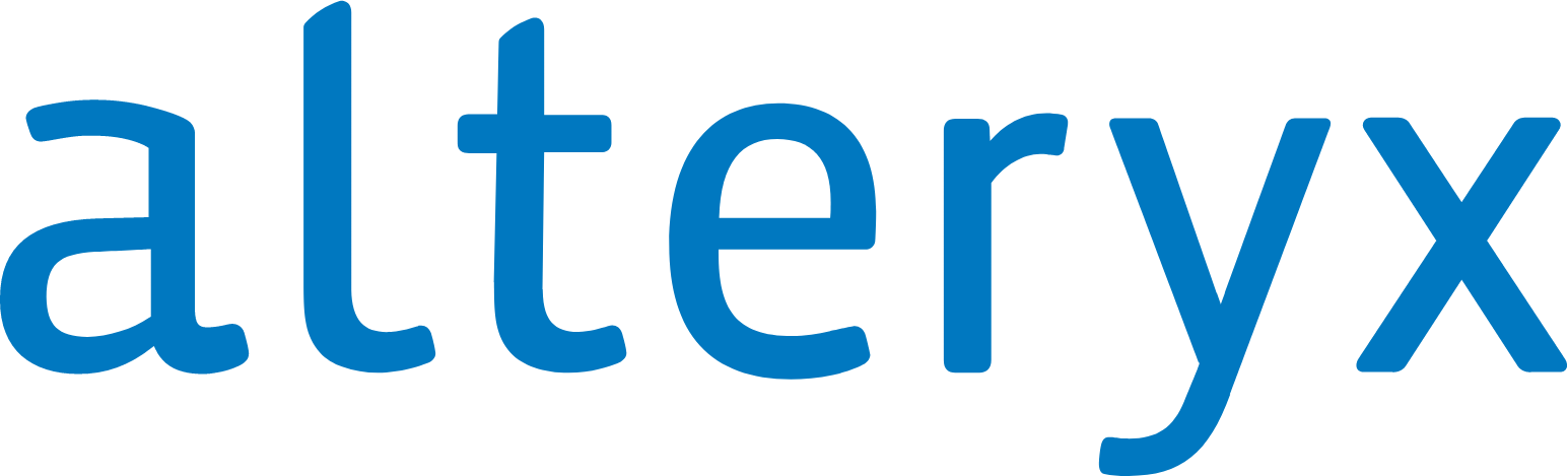 Alteryx
 logo large (transparent PNG)