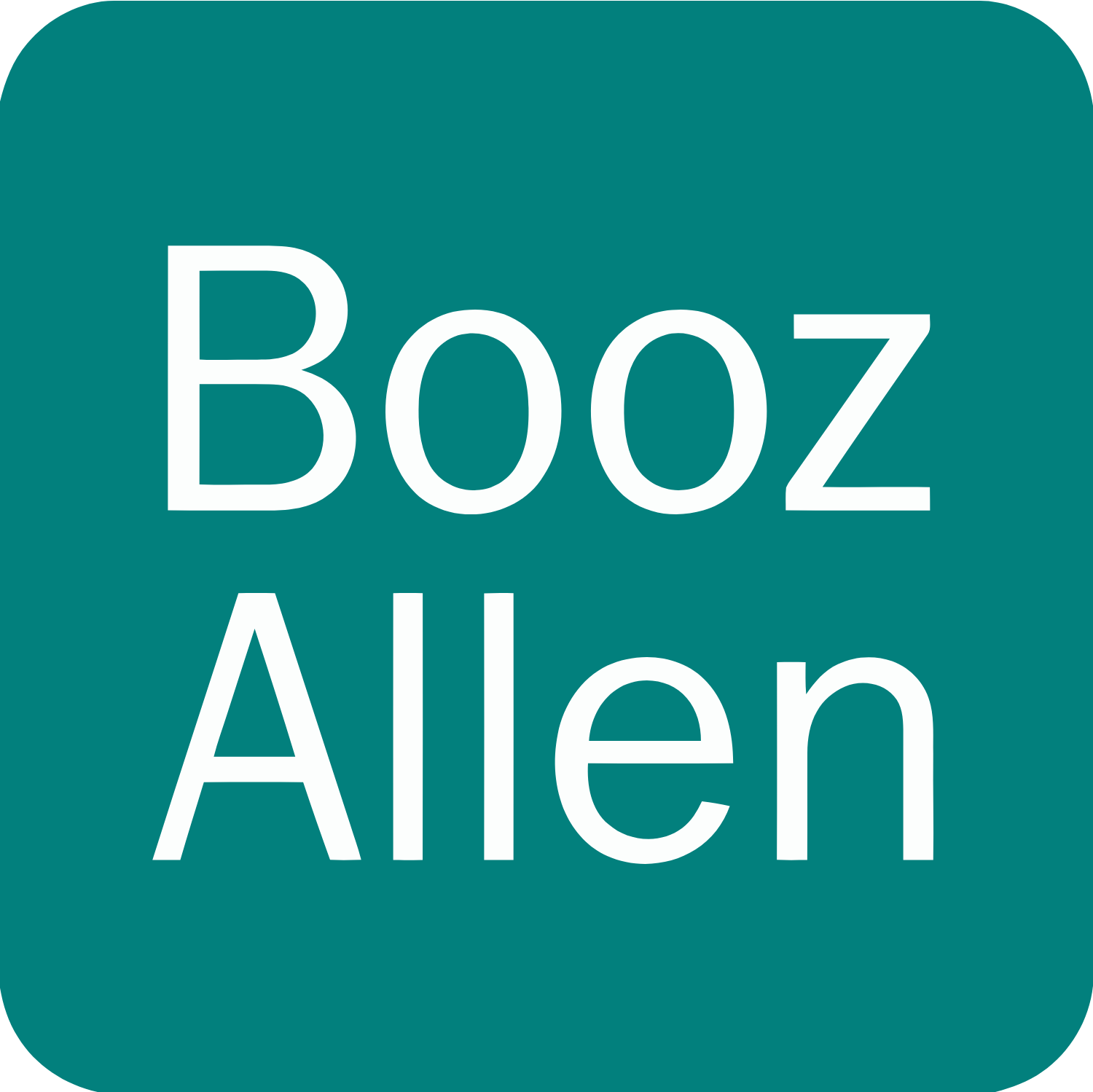 Booz Allen Hamilton
 logo (transparent PNG)