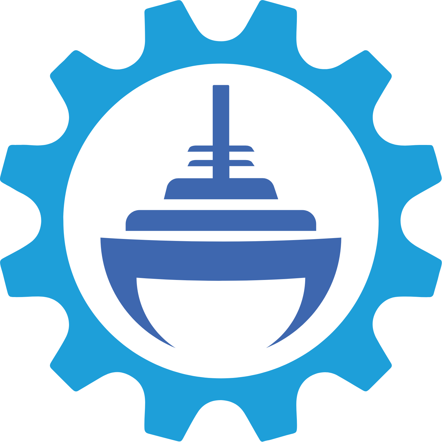 Bahrain Ship Repairing and Engineering Company logo (transparent PNG)